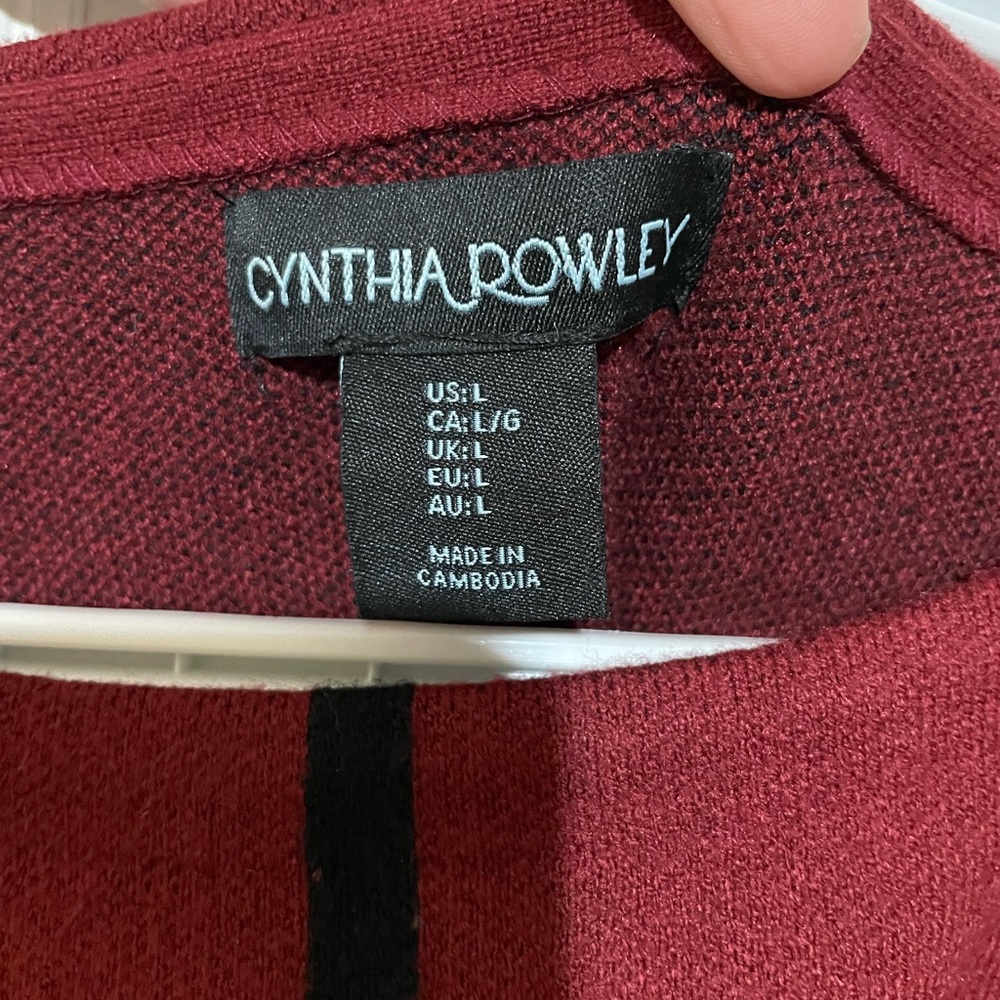 Cynthia Rowley large sweater - Picture 3 of 4